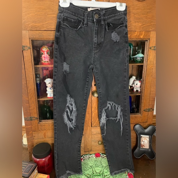 Juniors Black Jeans - Picture 2 of 11